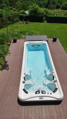Villa Wolf Castle vanjski grijani bazen 365 dana i pet friendly — 5-Star Luxury Hotel in Lopatinec, Croatia