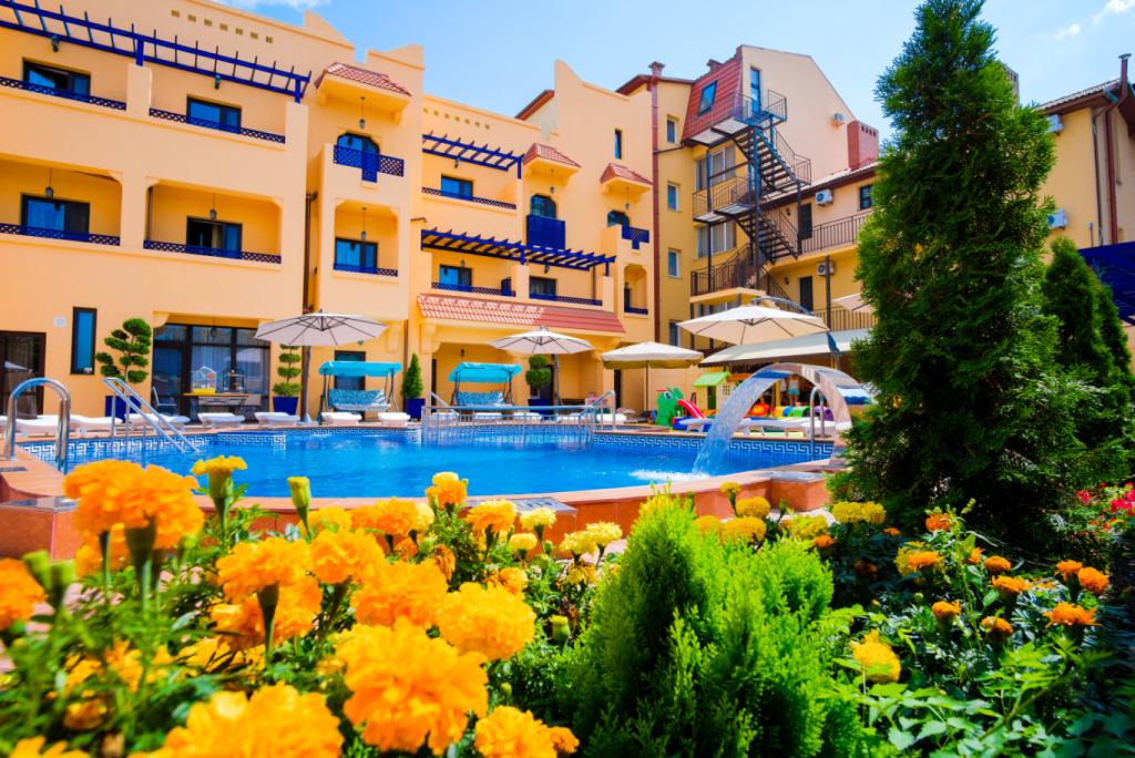 Na Chernomorskoy Hotel in Feodosiya, Ukraine