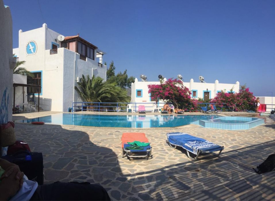Albatros - carbon neutral hotel in Karpathos