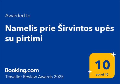 Namelis Prie Sirvintos Upes Su Pirtimi in Sirvintos, Lithuania