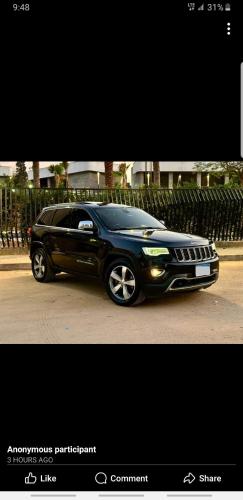 Jeep grand Cherokee limited for rent ful insurance without drivers in New Cairo, Egypt