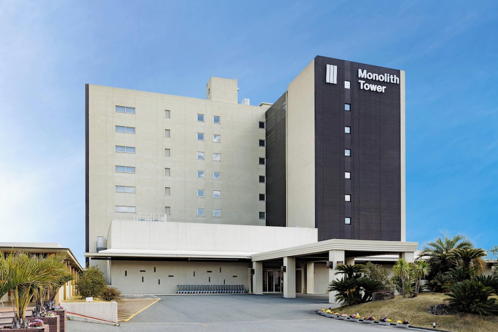 Spa Resort Hawaiians Monolith Tower in Iwaki, Japan