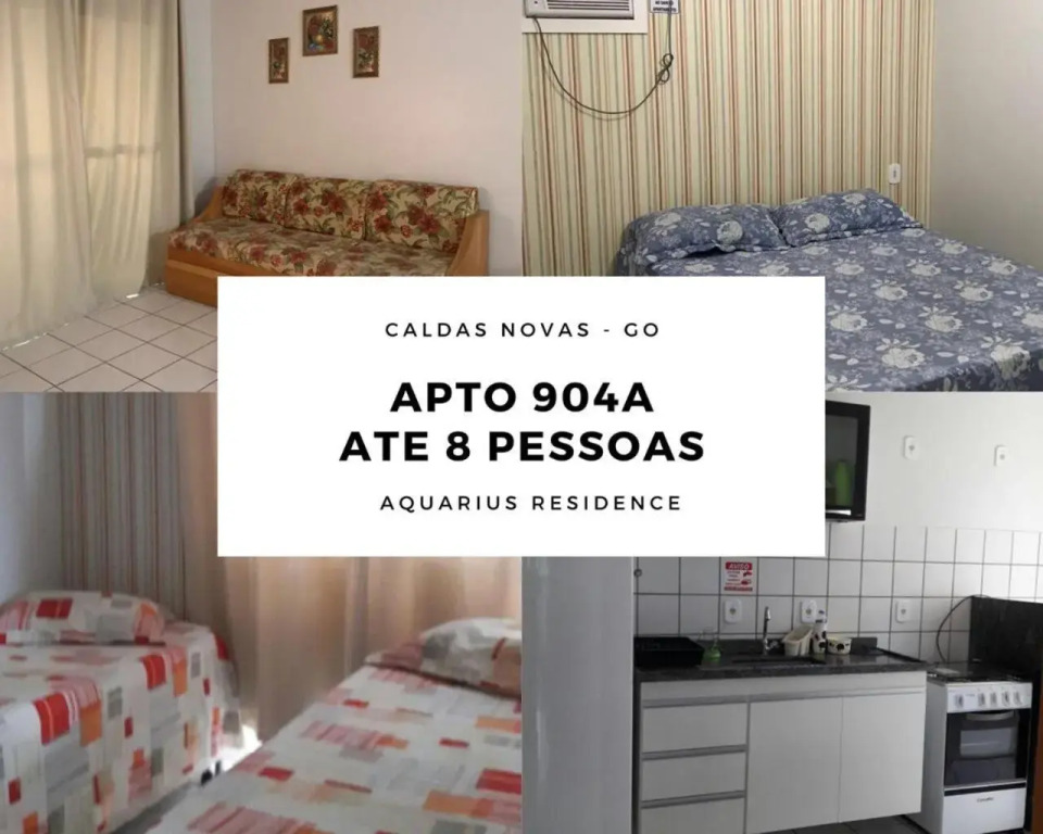 Aquarius Residence 2quartos — 4-Star Luxury Hotel in Caldas Novas, Brasil