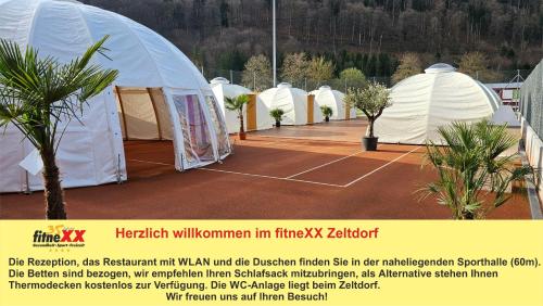 fitneXX Zelt Dorf