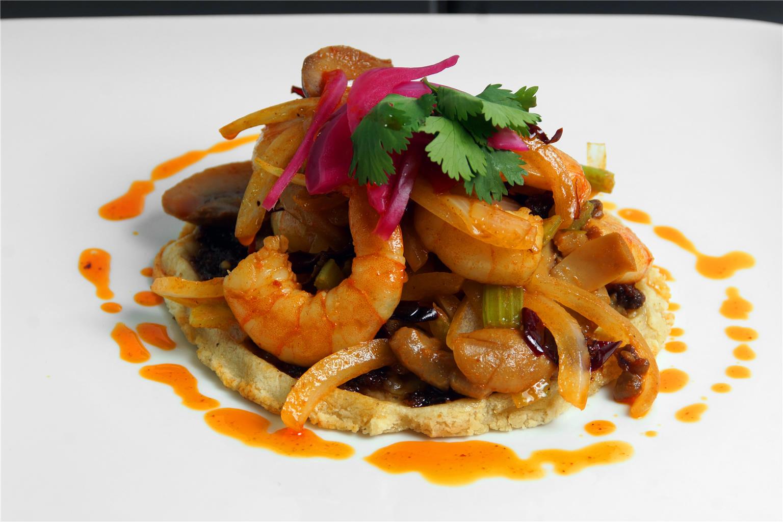 V GORDITA GOURTMET SHRIMP CHORREADA