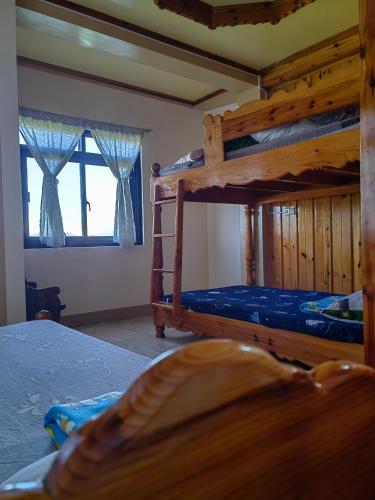 Sea of clouds view inn in Sagada, Philippines