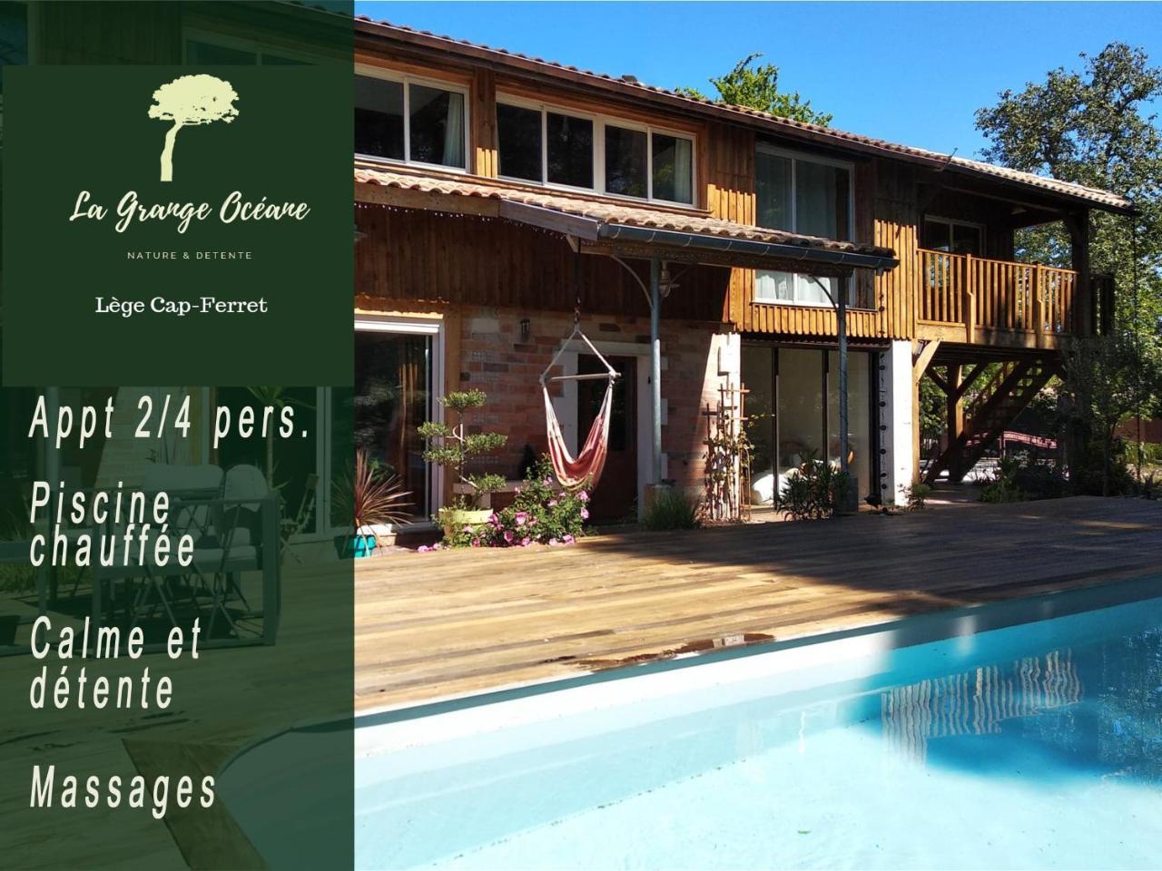 La Grange Oceane SPA & Piscine Chauffee En Saison — hotel in Lege