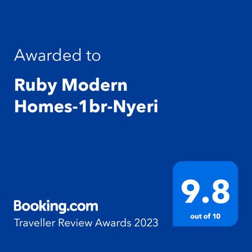Ruby Modern Homes 1br Nyeri King’ong’o Marriott — Nyeri — photo 5