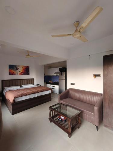 Garden View Studio Apartment in Sanpada Navi Mumbai