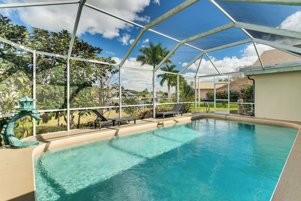 Canalfront Cape Coral Home with Private Dock — 4-Star Luxury Hotel in Cape Coral, United States