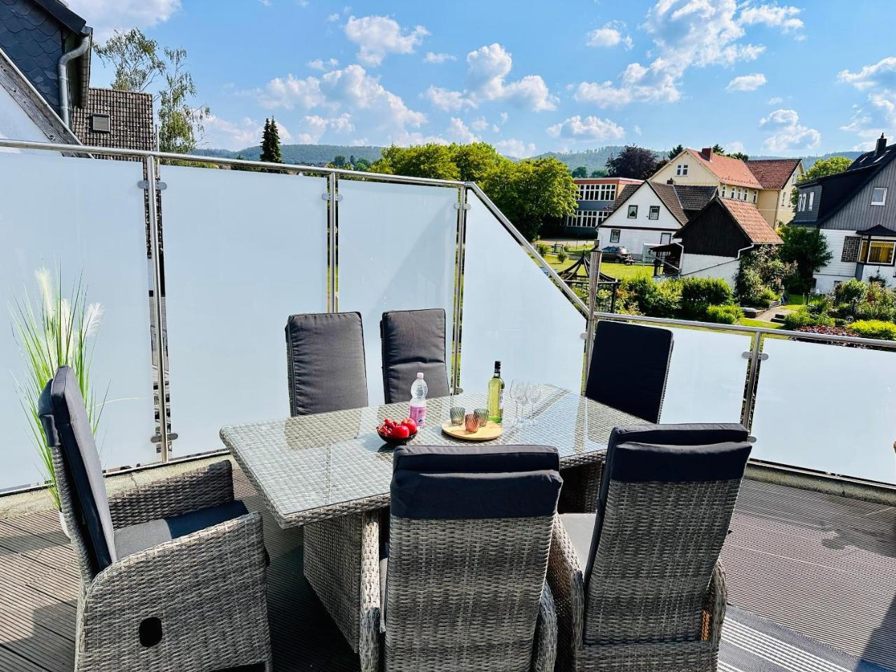 FeWo Bachlauf mit großer Terrasse von Harztraveler — 4-Star Luxury Hotel in Bad Harzburg, Germany