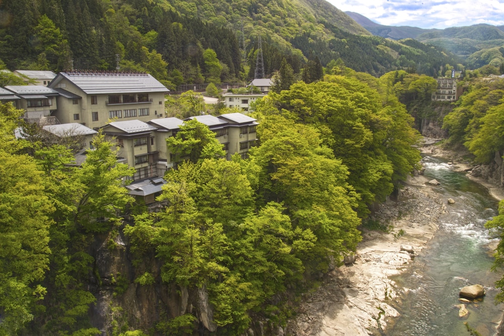 Touryukan in Fukushima, Japan