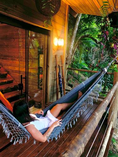 Eco Cabana a 150 metros da praia e centrinho in Paraty, Brasil