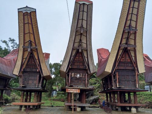 Tongkonan KALE Landorundun in Rantepao, Indonesia