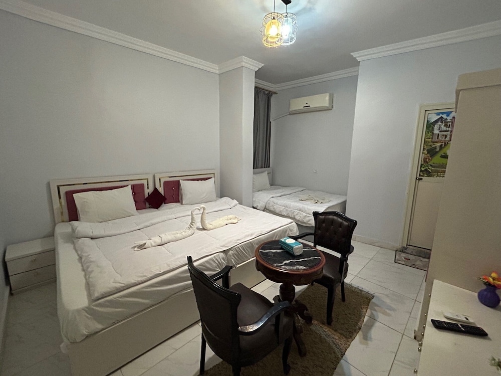 Falcon pyramids inn in Giza, Egypt