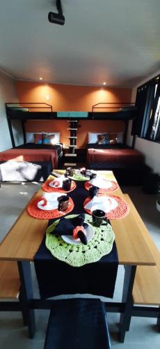 Villacasamarela mini casinhas de hospedes Rio vermelho in Florianopolis, Brasil