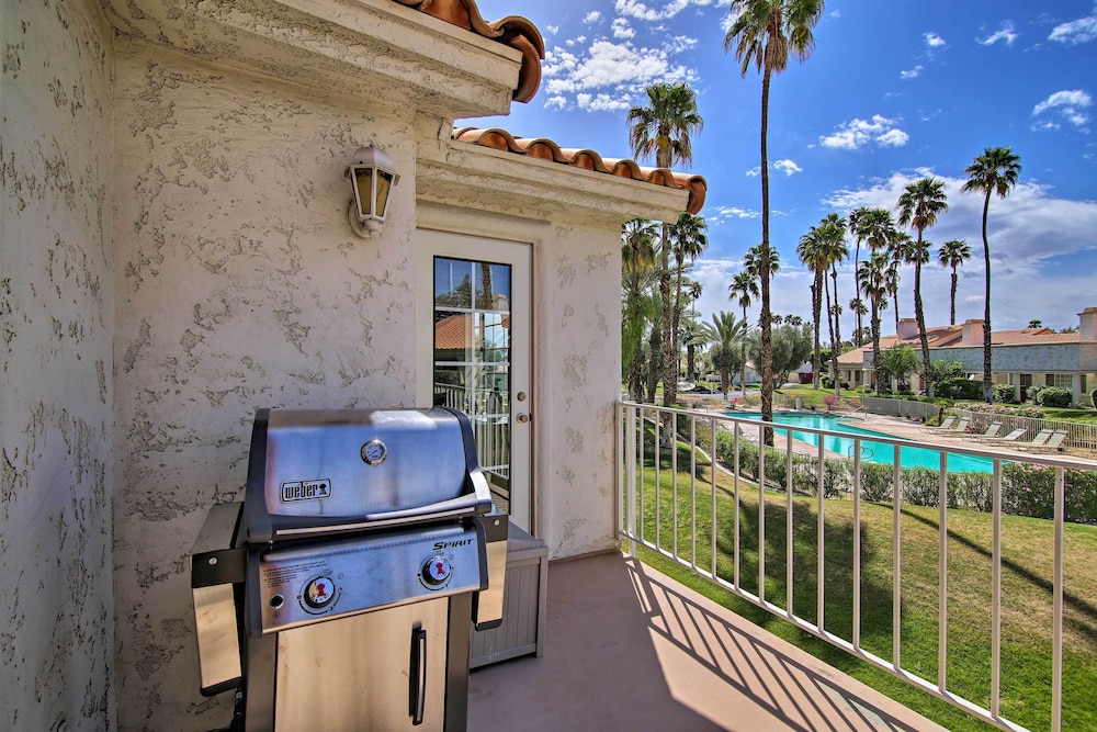 Palm Desert Resort Villa w Deck & Pool View - photo 8