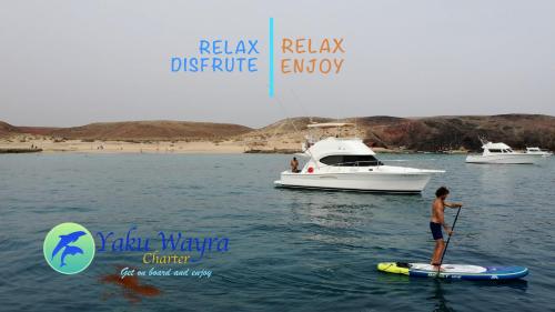 Yaku Wayra Charter - carbon neutral hotel in Playa Blanca