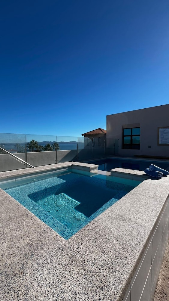 Rooftop pool
