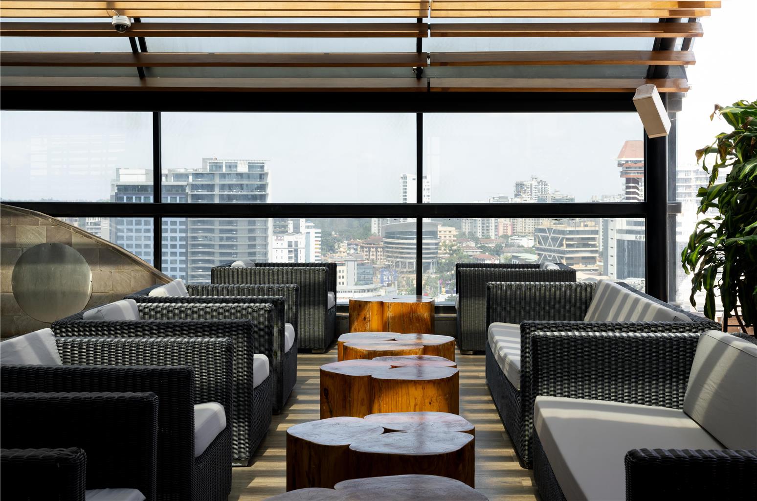 Spectacular Views from The Attic Rooftop Bar