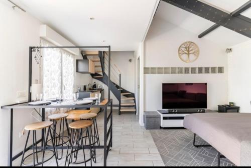 Studio de la Petite Escapade - carbon neutral hotel in Donges