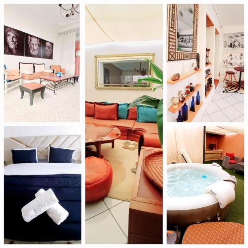 Havre de Paix avec Grande Terrasse et un Jacuzzi Privé — 4-Star Luxury Hotel in Agadir, Morocco