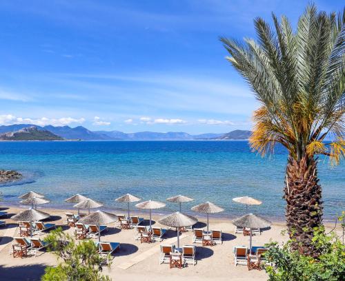 The Beach in Unknown City, Greece