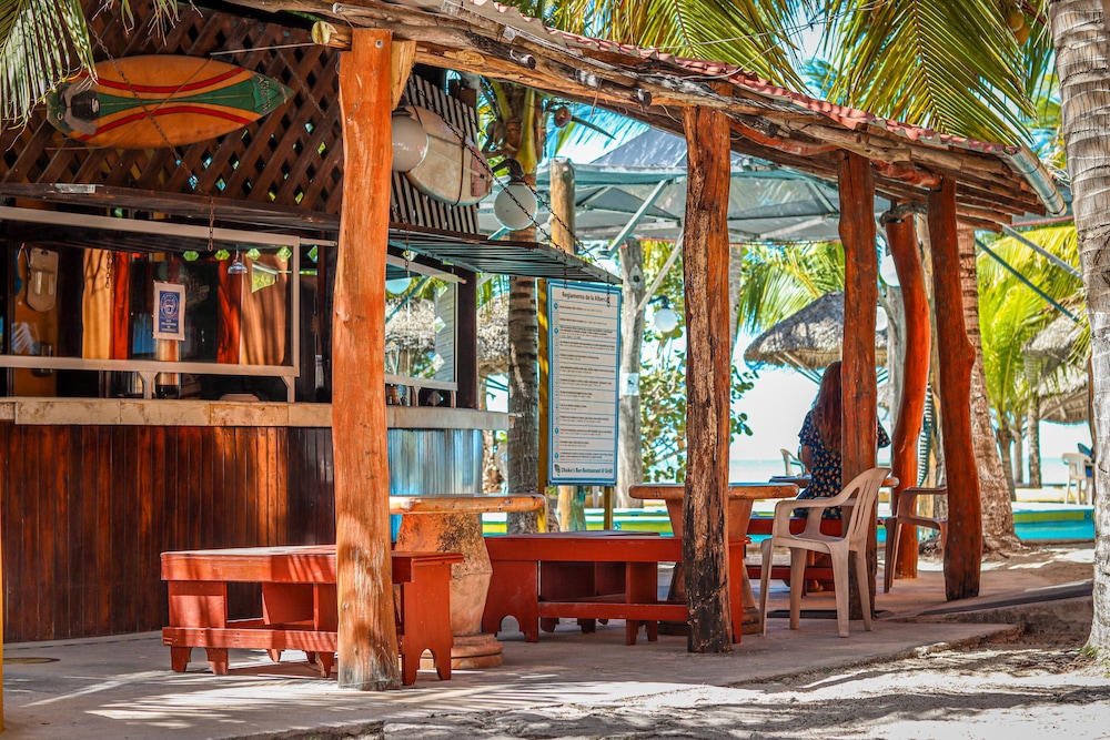 Poolside bar