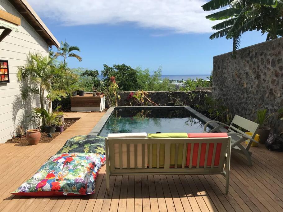 Caze La Pointe Magnifique vue sur le Lagon in Saint-Paul, Réunion