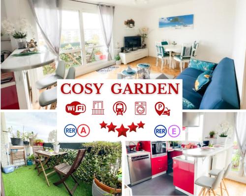 Le Cosy Garden Proche Rer a Et E Paris Disney Parking Et Wifi Gratuit Family Special Offer in Champigny-Sur-Marne, France