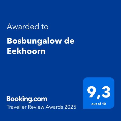 Bosbungalow de Eekhoorn in Nunspeet, Netherlands