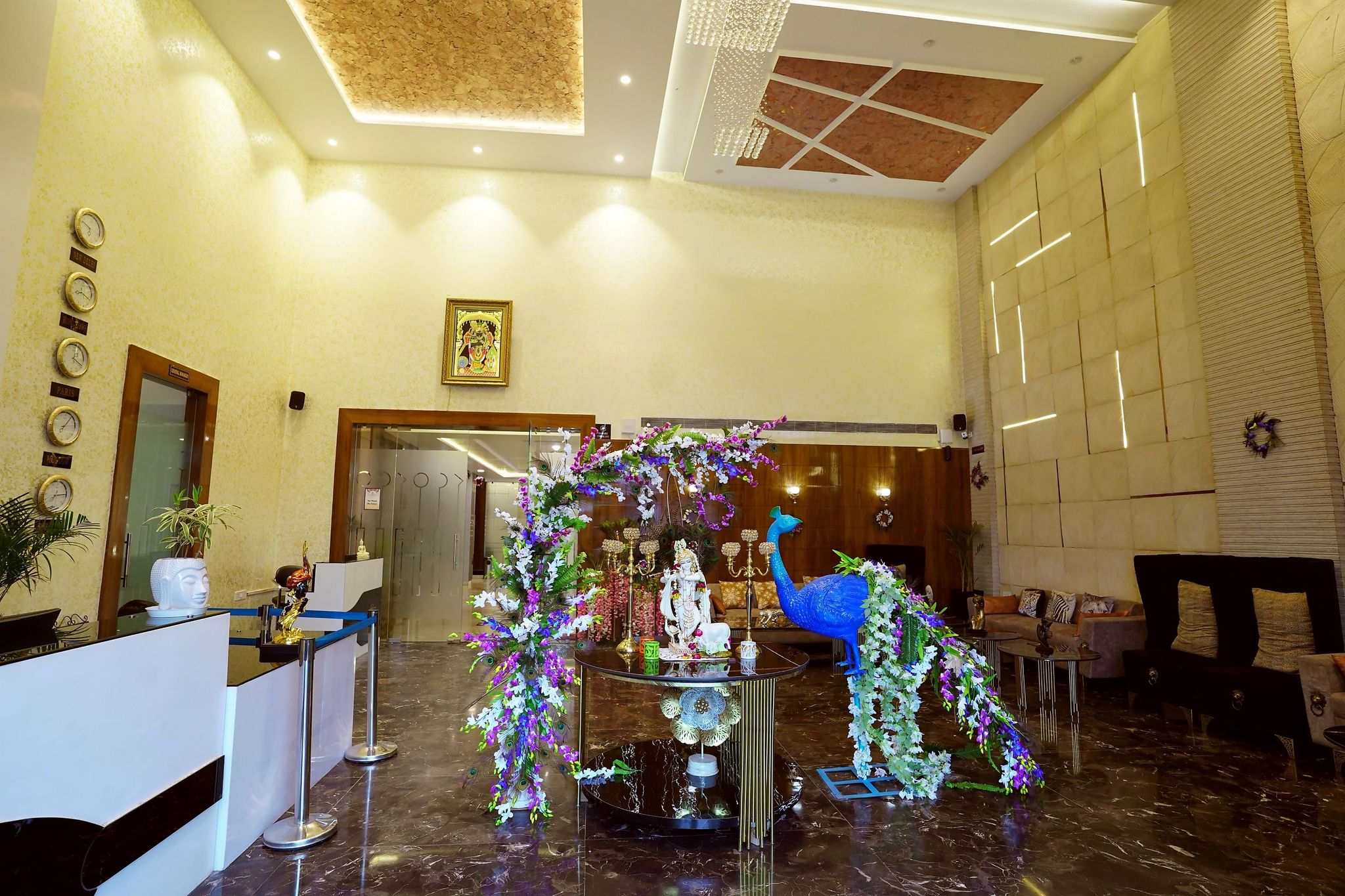 Hotel Idhayan Palace - carbon neutral hotel in Vrindavan