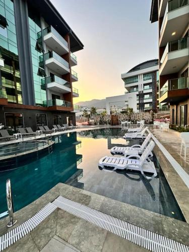 Silence garden suite iki yatak odalı daire — 4-Star Luxury Hotel in Alanya, Turkey