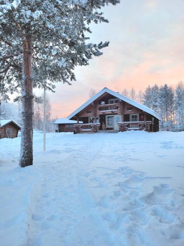 Mökki Kemijärvellä in Kemijaervi, Finland