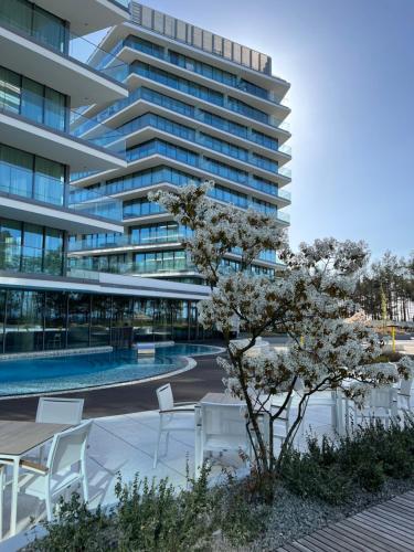 Apartament Blue Lagoon A542 w Wave Międzyzdroje — 4-Star Luxury Hotel in Miedzyzdroje, Poland