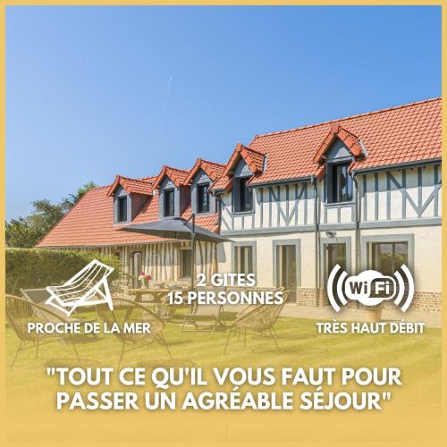 Ensemble de 2 Gites de Charme 15 Personnes — hotel in Sainte-Marguerite