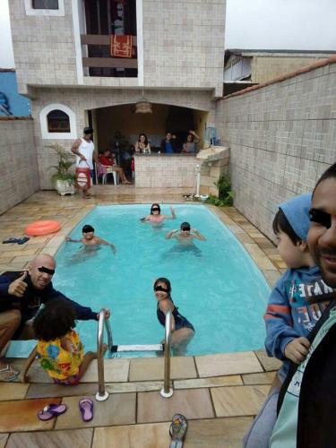 Praia piscina e WI FI in Itanhaem, Brasil