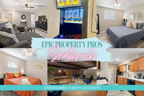 Enjoy Private Beach Near Home High Speed Internet Close To Kemah & Nasa 5 Star Super Host — 4-Star Luxury Hotel in Seabrook, United States