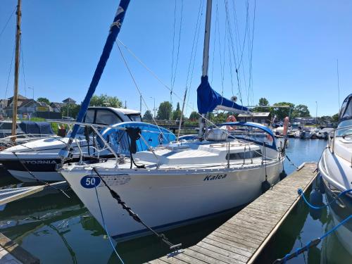 Jacht w Marinie Jastarnia in Jastarnia, Poland