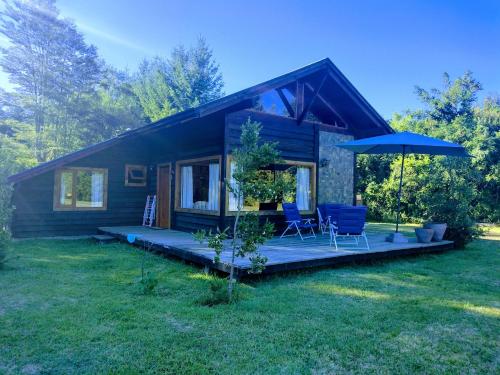 Cabaña Marvic con Acceso a Piscina del Condominio in Villarrica, Chile