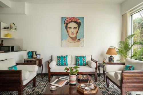 El Rocio Estate 2bhk in Assagao with Common pool Free Parking 8 min away from Vagator — 4-Star Luxury Hotel in Vagator, India