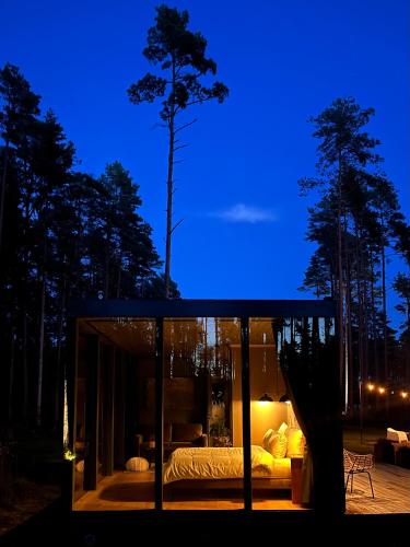 Mustika Mirror minivilla saunaga in Kaerdla, Estonia