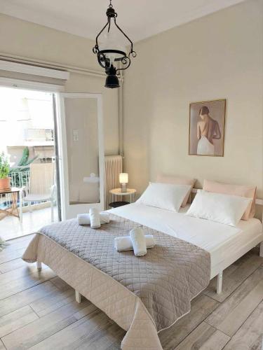 Double Bed in a Room Dorm 5′ From Metro — Athens — photo 2