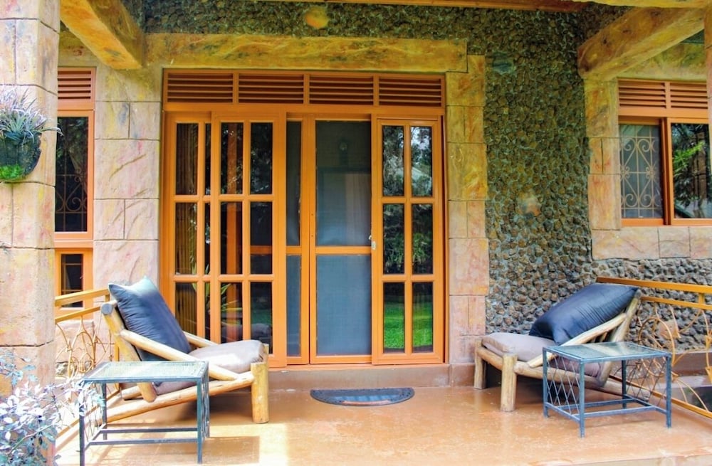Country lake resort Garuga in Entebbe, Republic of Uganda