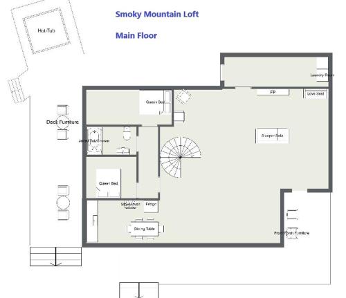 Smoky Mountain Loft Amazing Views Hot Tub 560 FREE tickets each paid day - photo 9