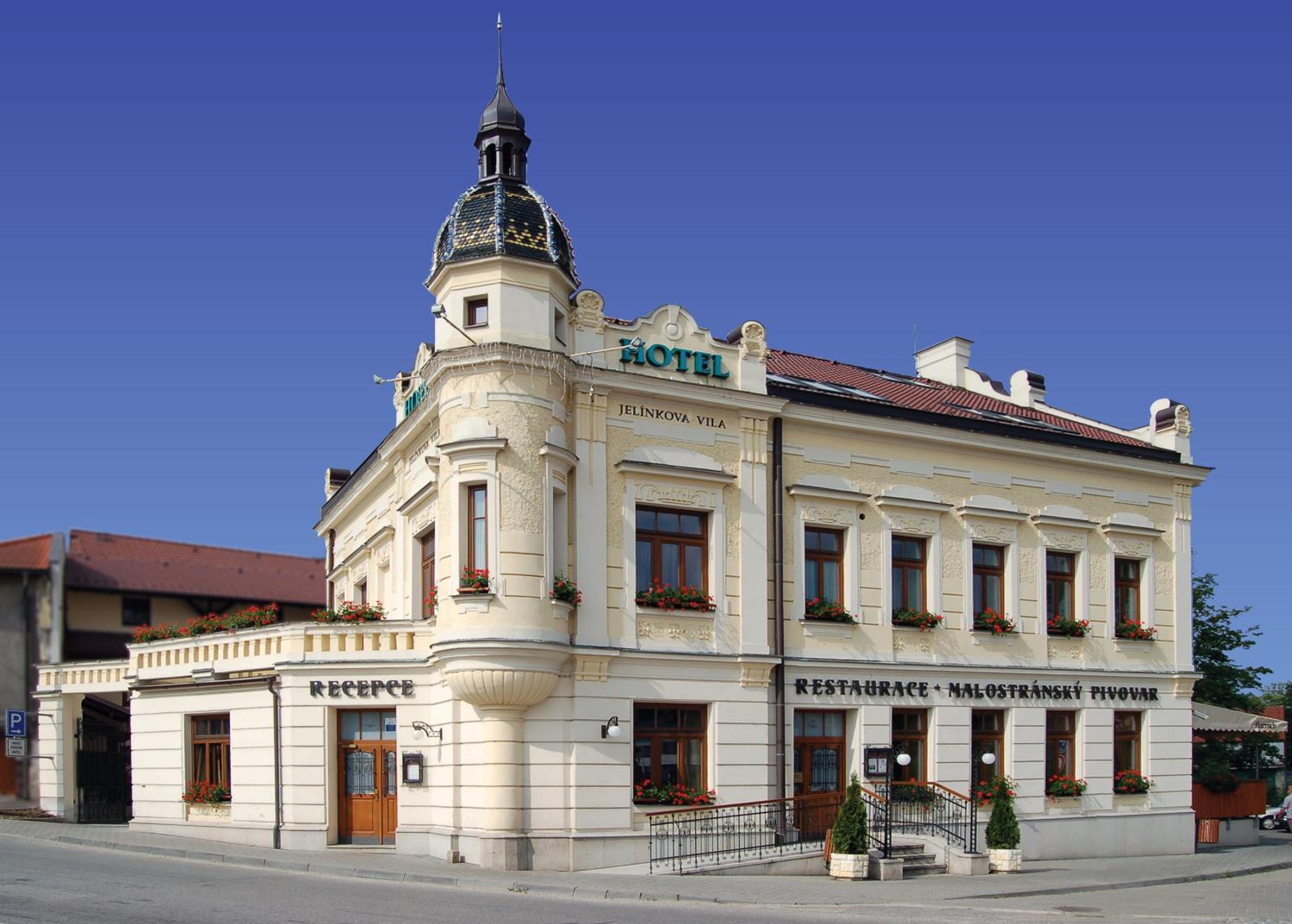 Hotel Jelínkova vila in Velke Mezirici, Czech Republic