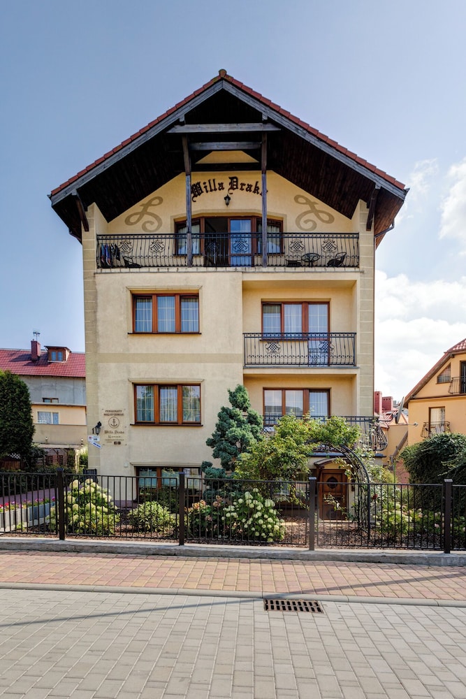 Willa Drako in Miedzyzdroje, Poland