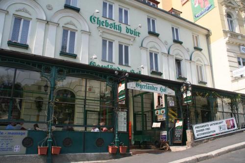 Chebsky dvur Egerlander Hof in Karlovy Vary, Czech Republic