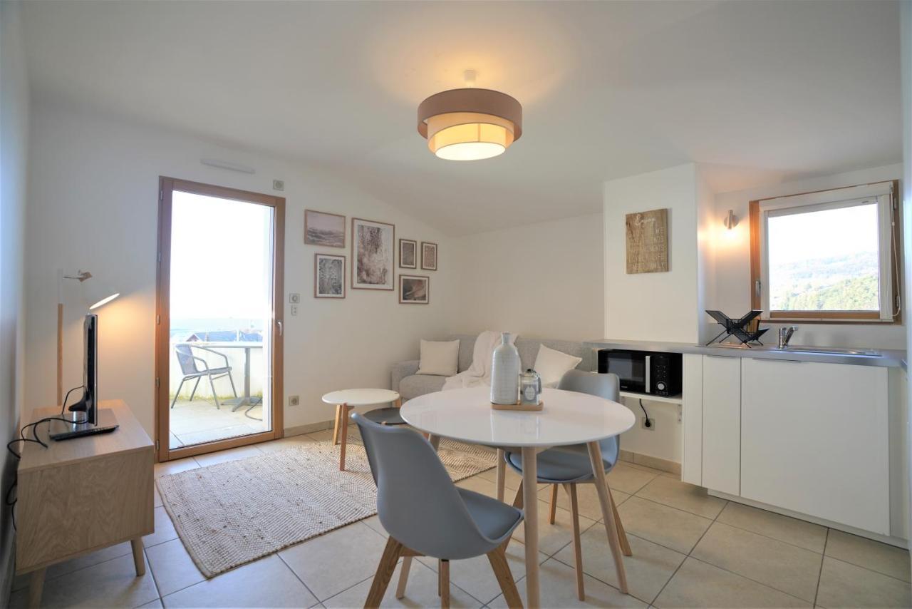 Studio Vue Montagne Centre Village Parking Prive — hotel in Cruseilles