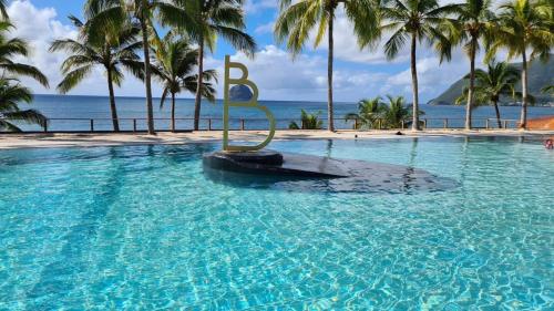 Diamant Bleu Studio Piscine Vue Mer in Unknown City, Martinique